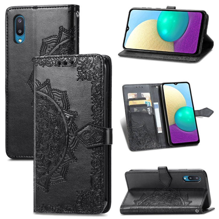 Mandala Flower Embossed Horizontal Flip Leather Case with Bracket / Card Slot / Wallet / Lanyard, For Galaxy XCover 5, For Galaxy A02, For Motorola Moto G30 / G10, For Motorola Moto E7 Power