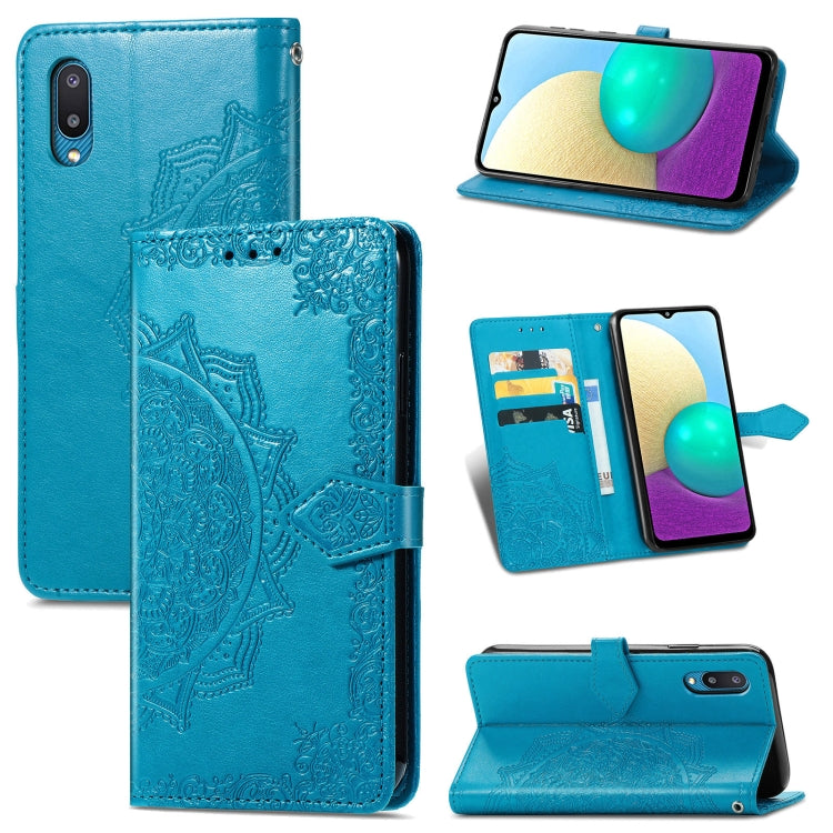 Mandala Flower Embossed Horizontal Flip Leather Case with Bracket / Card Slot / Wallet / Lanyard, For Galaxy XCover 5, For Galaxy A02, For Motorola Moto G30 / G10, For Motorola Moto E7 Power