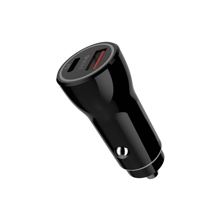 P21 Portable PD 20W + QC 3.0 18W Dual Ports Fast Car Charger, P21 Car Charger
