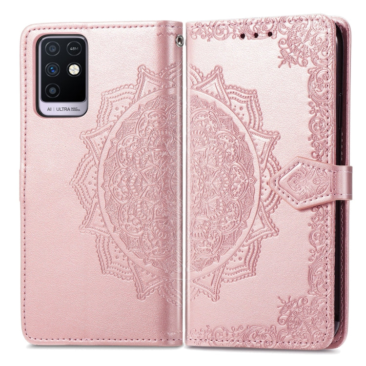 Mandala Embossing Pattern Horizontal Flip Leather Case with Holder & Card Slots & Wallet & Lanyard, For Infinix Note 10, For Infinix Smart 5, For LG Velvet 2 Pro, For Motorola Moto G60S, For Motorola Edge 20 Lite
