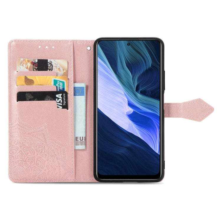 Mandala Embossing Pattern Horizontal Flip Leather Case with Holder & Card Slots & Wallet & Lanyard, For Infinix Note 10, For Infinix Smart 5, For LG Velvet 2 Pro, For Motorola Moto G60S, For Motorola Edge 20 Lite
