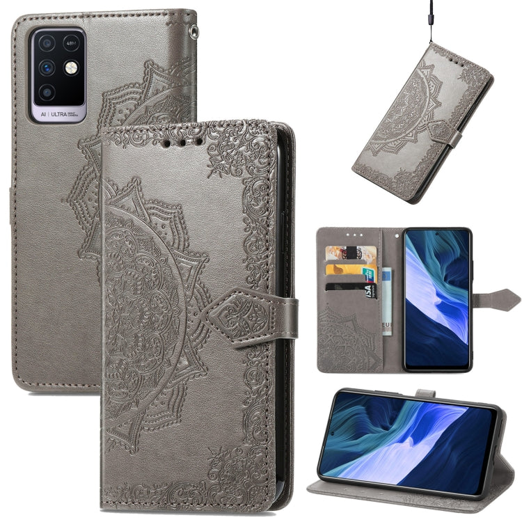 Mandala Embossing Pattern Horizontal Flip Leather Case with Holder & Card Slots & Wallet & Lanyard, For Infinix Note 10, For Infinix Smart 5, For LG Velvet 2 Pro, For Motorola Moto G60S, For Motorola Edge 20 Lite