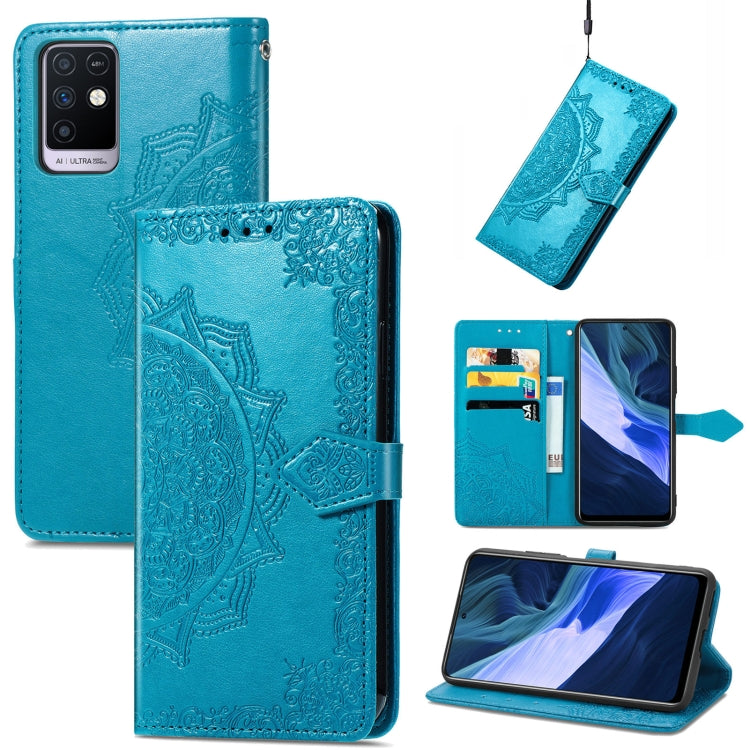 Mandala Embossing Pattern Horizontal Flip Leather Case with Holder & Card Slots & Wallet & Lanyard, For Infinix Note 10, For Infinix Smart 5, For LG Velvet 2 Pro, For Motorola Moto G60S, For Motorola Edge 20 Lite