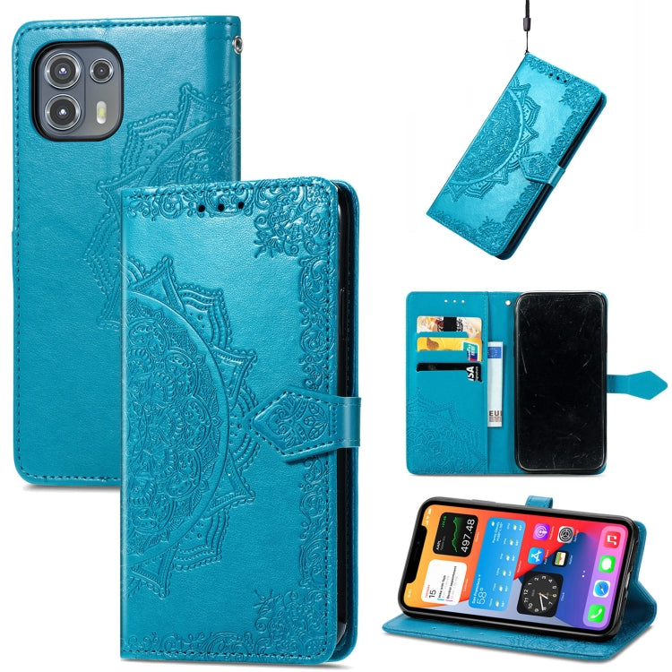 Mandala Embossing Pattern Horizontal Flip Leather Case with Holder & Card Slots & Wallet & Lanyard, For Infinix Note 10, For Infinix Smart 5, For LG Velvet 2 Pro, For Motorola Moto G60S, For Motorola Edge 20 Lite