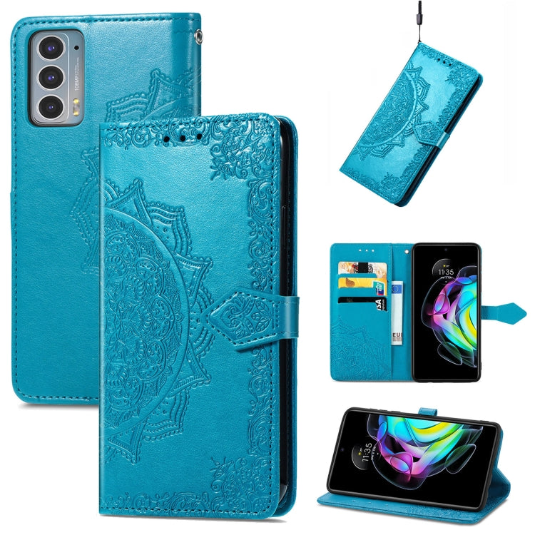 Mandala Embossing Pattern Horizontal Flip Leather Case with Holder & Card Slots & Wallet & Lanyard, For Motorola Edge 20 Pro, For Motorola Edge 20, For Asus Zenfone 8 Flip, For Nokia C01 Plus, For Nokia XR 20