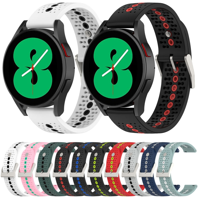 Two-Color Silicone Breathable Strap