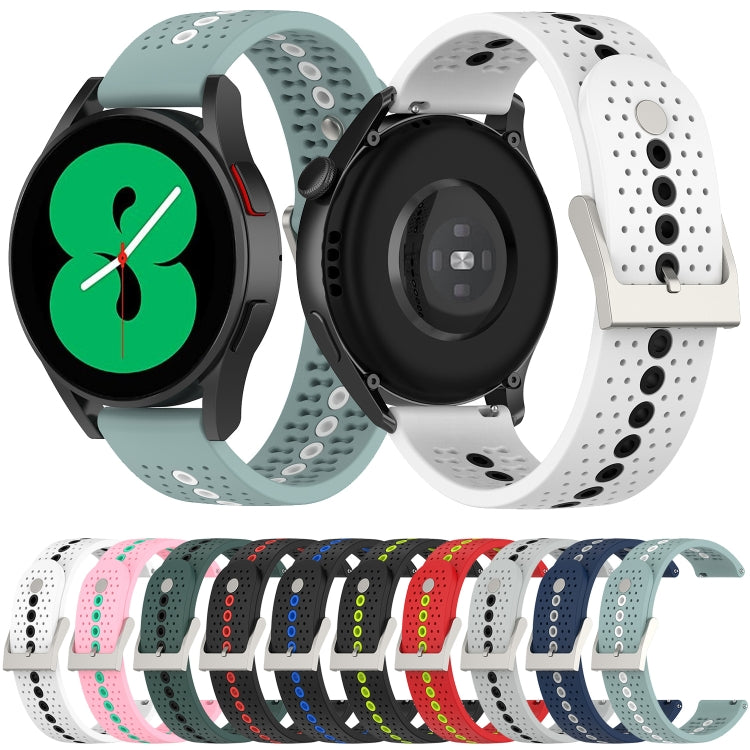 Two-Color Silicone Breathable Strap
