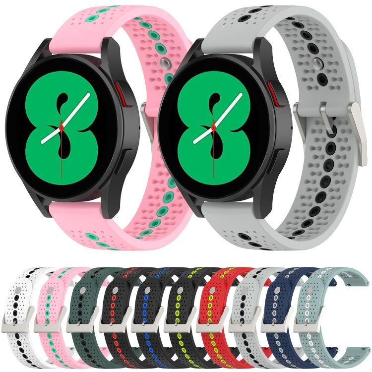 Two-Color Silicone Breathable Strap