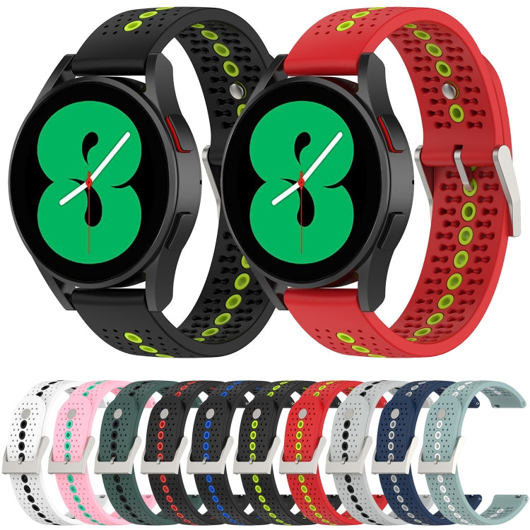 Two-Color Silicone Breathable Strap