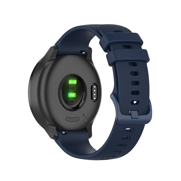 22mm Checkered Silicone Strap, For Samsung Galaxy Watch3 45MM, For Samsung Galaxy Watch 46mm