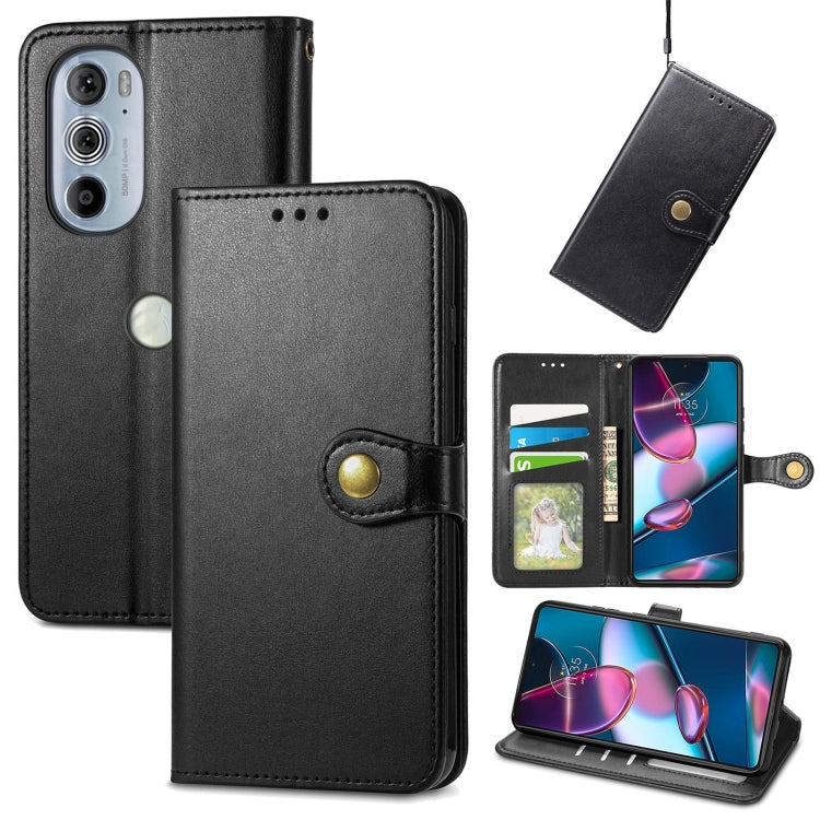 Retro Solid Color Buckle Leather Phone Case, For Google Pixel 7 Pro 5G, For Google Pixel 7 5G, For Motorola Edge 30 Pro, For OnePlus Nord CE 2 5G