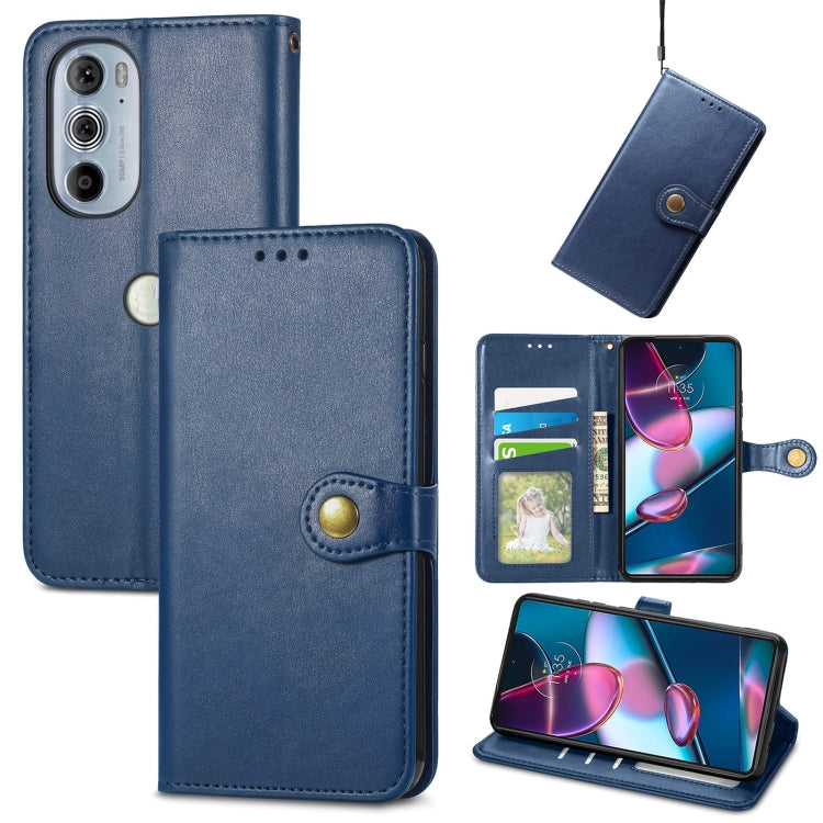Retro Solid Color Buckle Leather Phone Case, For Google Pixel 7 Pro 5G, For Google Pixel 7 5G, For Motorola Edge 30 Pro, For OnePlus Nord CE 2 5G