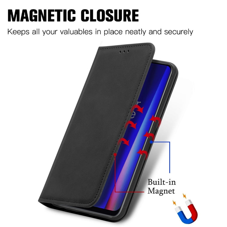 Retro Skin Feel Magnetic Leather Phone Case, For OnePlus Nord CE 2 5G, For Sony Xperia Ace III