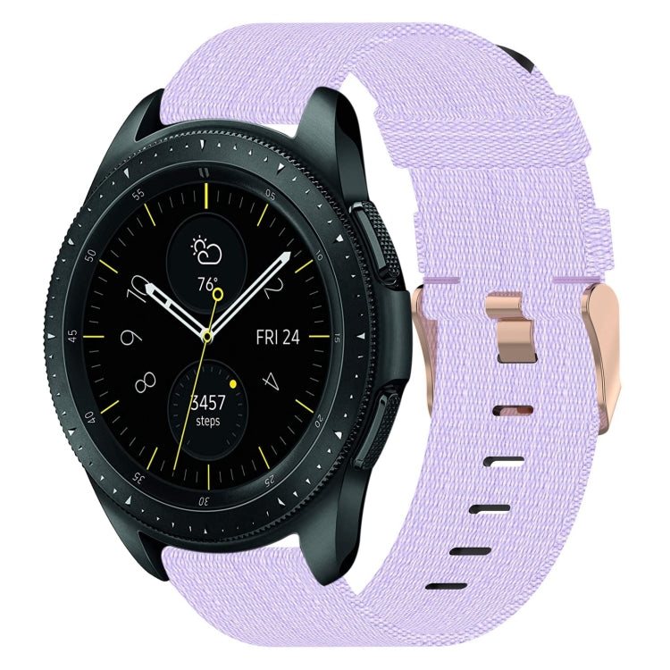 20mm Nylon Woven Watch Band, For Samsung Galaxy Watch Active 2 44mm, For Samsung Galaxy Watch Active 40mm, For Samsung Galaxy Watch 42mm