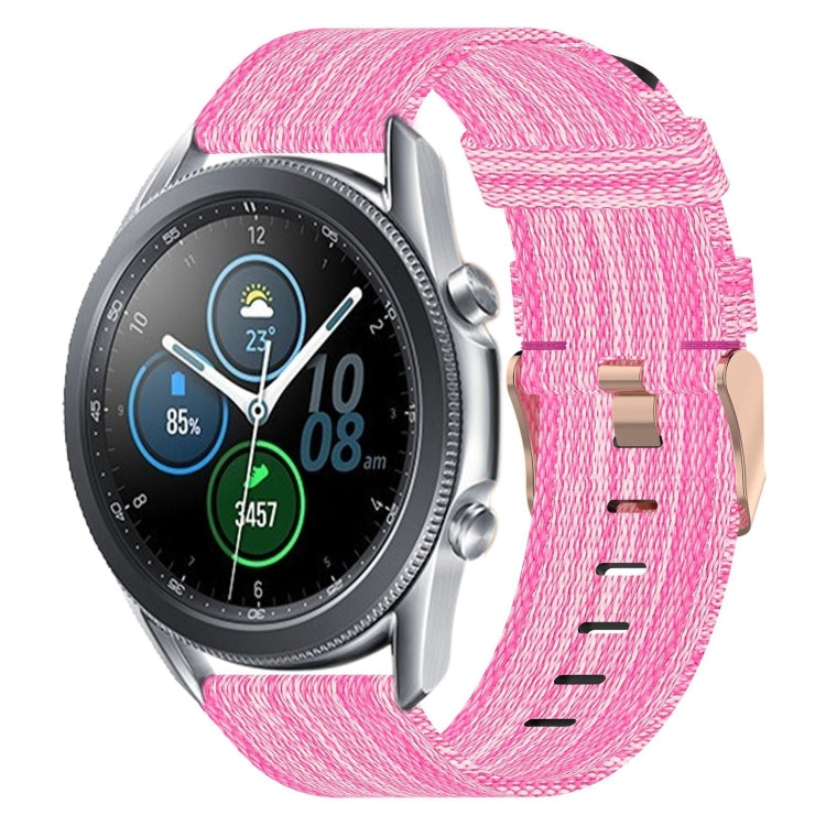 22mm Nylon Woven Watch Band, For Samsung Galaxy Watch3 45mm, For Samsung Galaxy Watch 46mm, For Samsung Gear S3 Classic