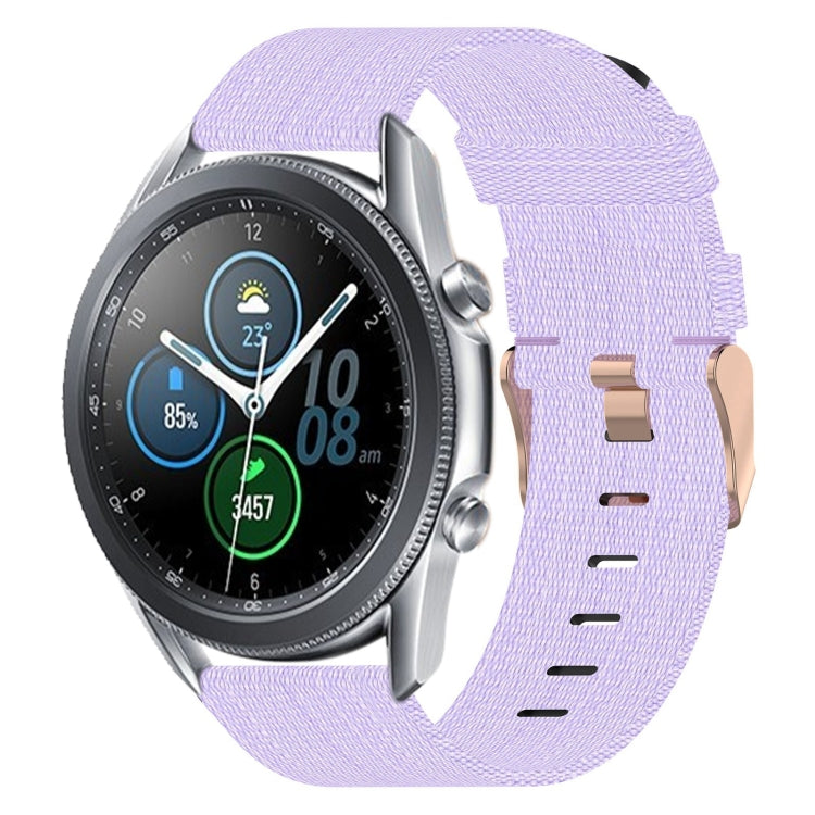 22mm Nylon Woven Watch Band, For Samsung Galaxy Watch3 45mm, For Samsung Galaxy Watch 46mm, For Samsung Gear S3 Classic