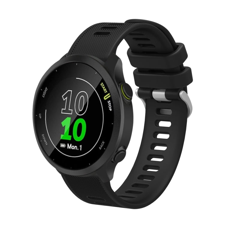 20mm Silicone Twill Watch Band, For Samsung Galaxy Watch 4 40mm, For Samsung Galaxy Watch 4 44mm