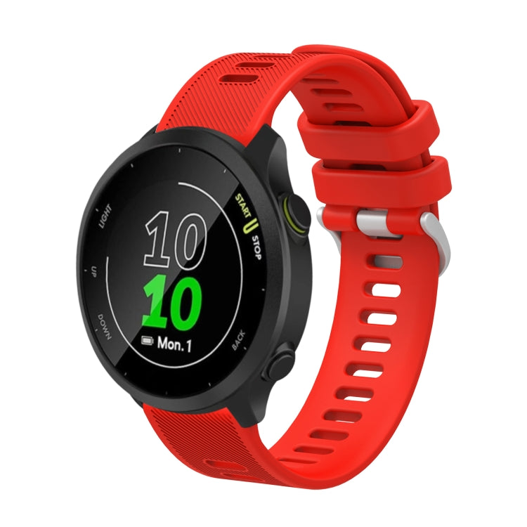 20mm Silicone Twill Watch Band, For Samsung Galaxy Watch Active 2 44mm, For Samsung Galaxy Watch Active 40mm