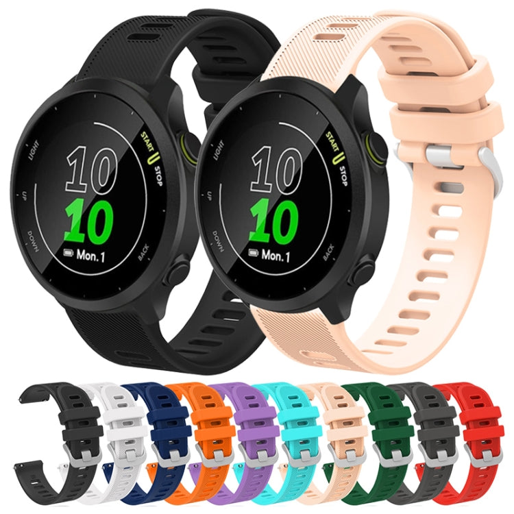 20mm Silicone Twill Watch Band, For Samsung Galaxy Watch 42mm, For Samsung Gear Sport