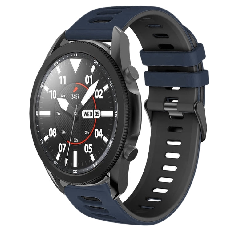 20mm Two-Color Silicone Watch Band, For Samsung Galaxy Watch 5 Pro 45mm