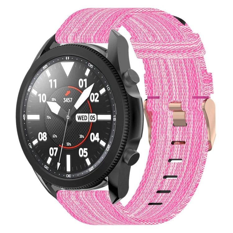 20mm Nylon Woven Watch Band, For Samsung Galaxy Watch5 40mm, For Samsung Galaxy Watch5 44mm, For Samsung Galaxy Watch5 Pro 45mm