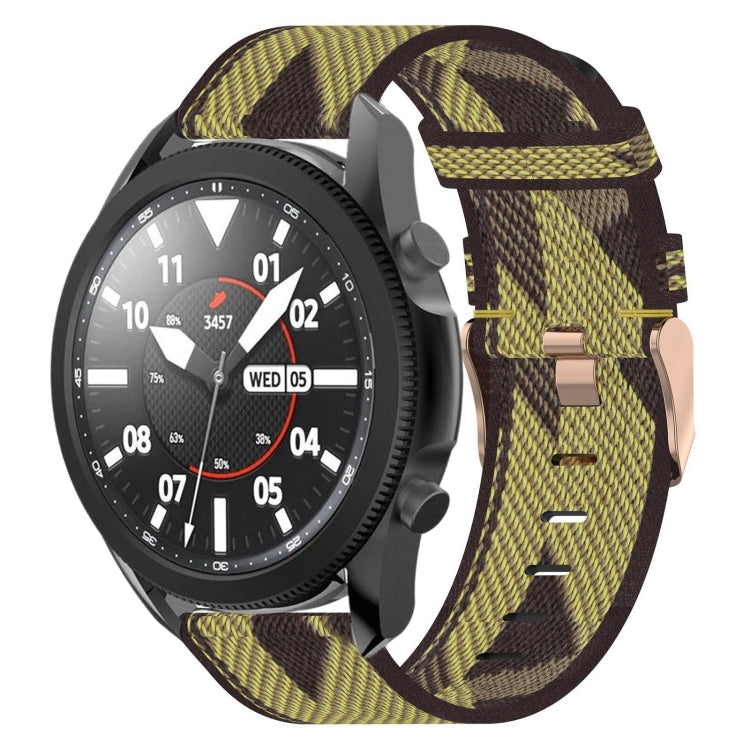 20mm Nylon Woven Watch Band, For Samsung Galaxy Watch5 40mm, For Samsung Galaxy Watch5 44mm, For Samsung Galaxy Watch5 Pro 45mm