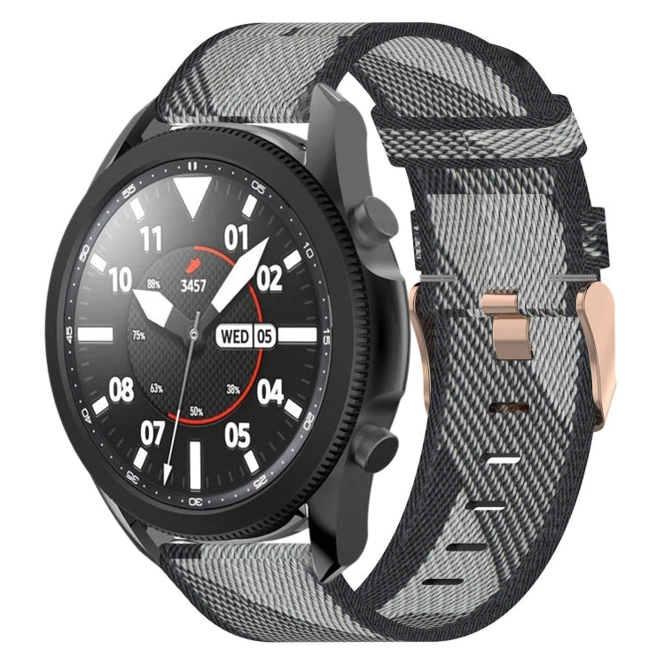 20mm Nylon Woven Watch Band, For Samsung Galaxy Watch5 40mm, For Samsung Galaxy Watch5 44mm, For Samsung Galaxy Watch5 Pro 45mm