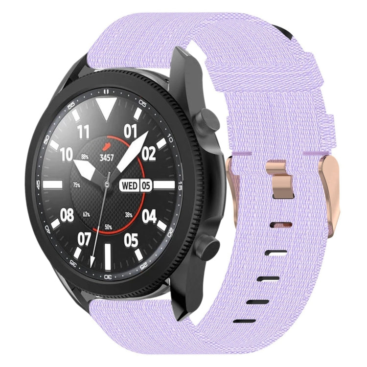 20mm Nylon Woven Watch Band, For Samsung Galaxy Watch5 40mm, For Samsung Galaxy Watch5 44mm, For Samsung Galaxy Watch5 Pro 45mm