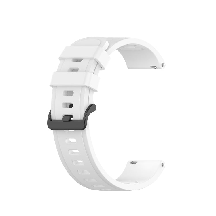 20mm Solid Color Soft Silicone Watch Band, For Samsung Galaxy Watch 5 Pro 45mm, For Samsung Galaxy Watch 4 44mm