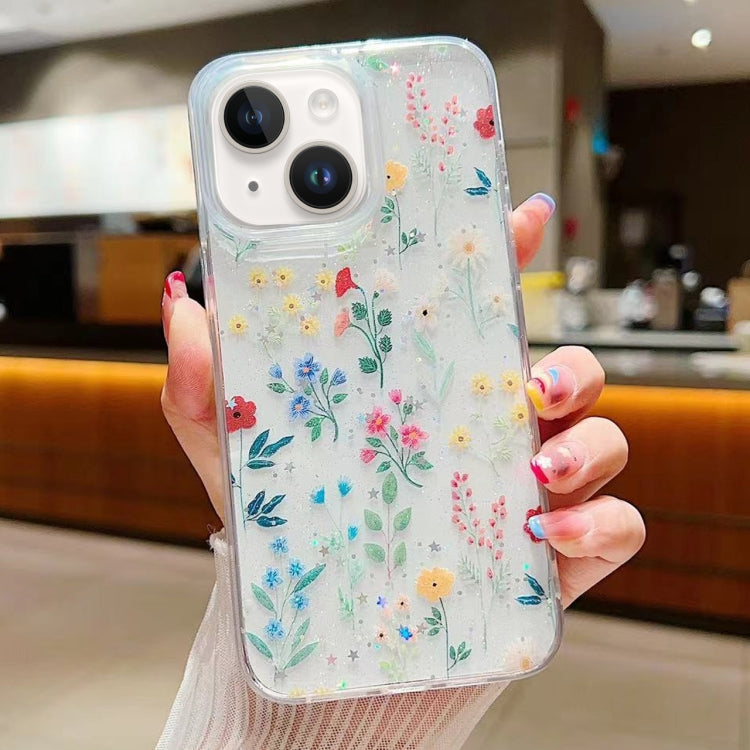 Fresh Small Floral Epoxy TPU Phone Case