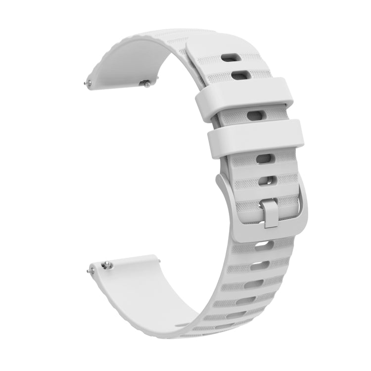 20mm Wavy Dot Pattern Solid Color Silicone Watch Band, For Samsung Galaxy Watch Active 2 40mm, For Samsung Galaxy Watch Active 2 44mm