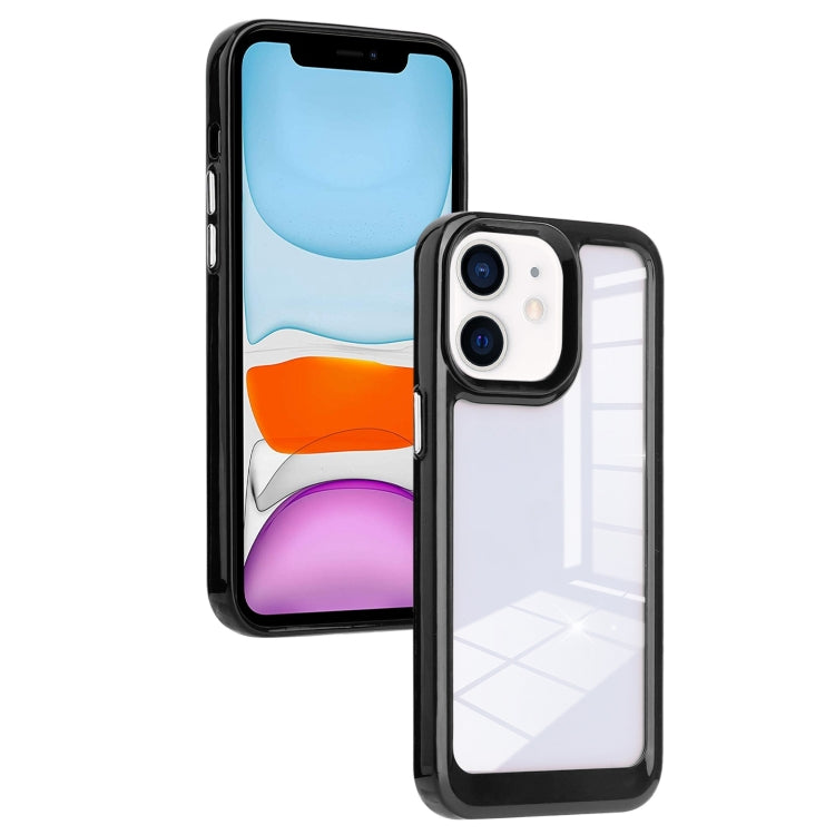 Solid Solor TPU Space Acrylic Phone Case, For iPhone 11, For iPhone 11 Pro Max, For iPhone 12