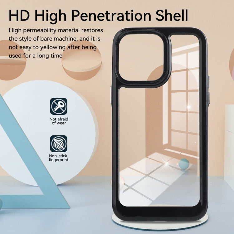 Solid Solor TPU Space Acrylic Phone Case, For iPhone 11, For iPhone 11 Pro Max, For iPhone 12