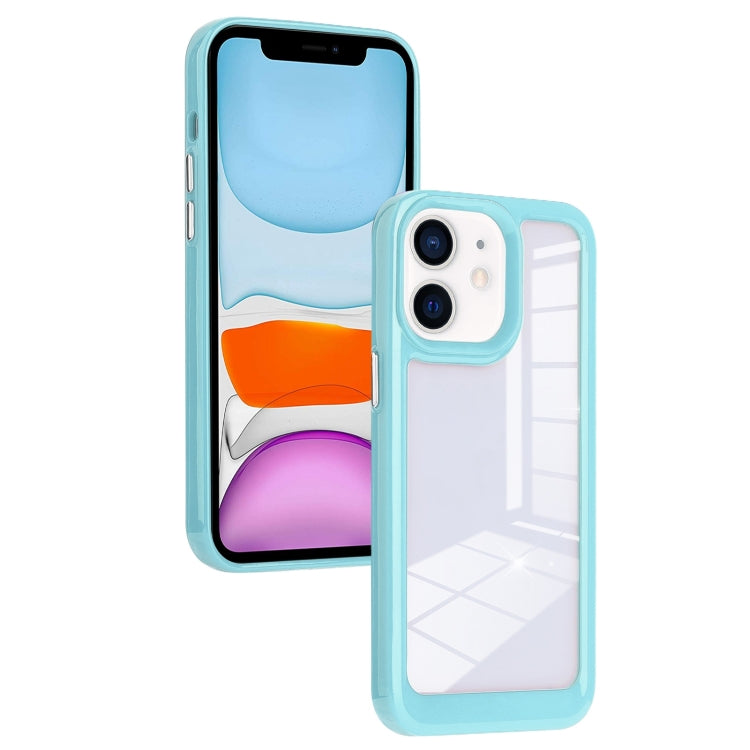 Solid Solor TPU Space Acrylic Phone Case, For iPhone 11, For iPhone 11 Pro Max, For iPhone 12