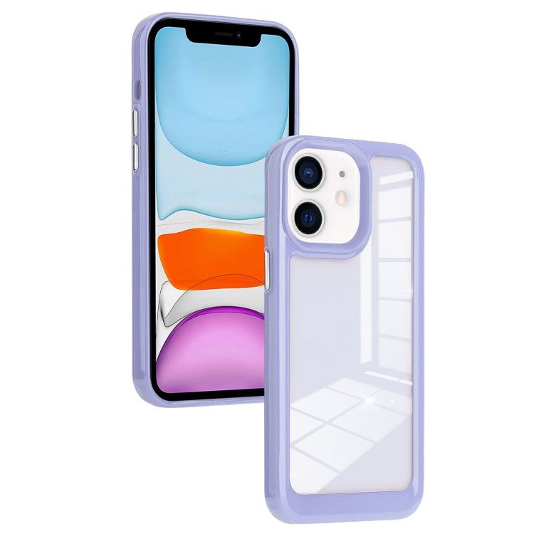 Solid Solor TPU Space Acrylic Phone Case, For iPhone 11, For iPhone 11 Pro Max, For iPhone 12