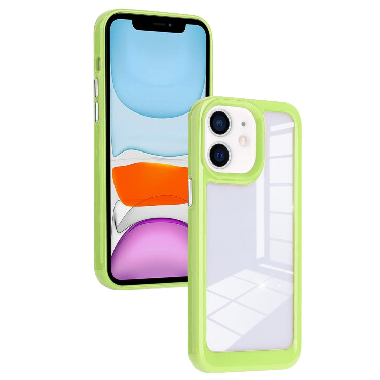 Solid Solor TPU Space Acrylic Phone Case, For iPhone 11, For iPhone 11 Pro Max, For iPhone 12