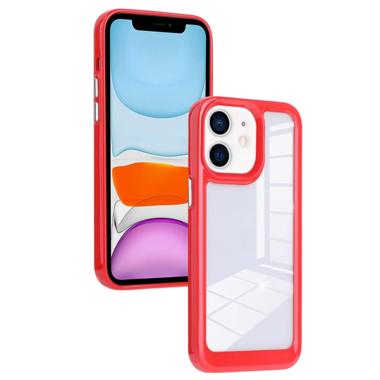 Solid Solor TPU Space Acrylic Phone Case, For iPhone 11, For iPhone 11 Pro Max, For iPhone 12