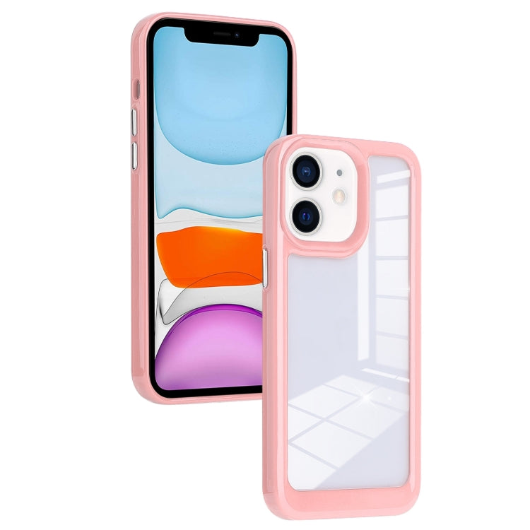 Solid Solor TPU Space Acrylic Phone Case, For iPhone 11, For iPhone 11 Pro Max, For iPhone 12