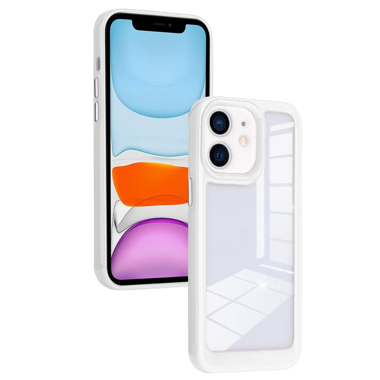 Solid Solor TPU Space Acrylic Phone Case, For iPhone 11, For iPhone 11 Pro Max, For iPhone 12