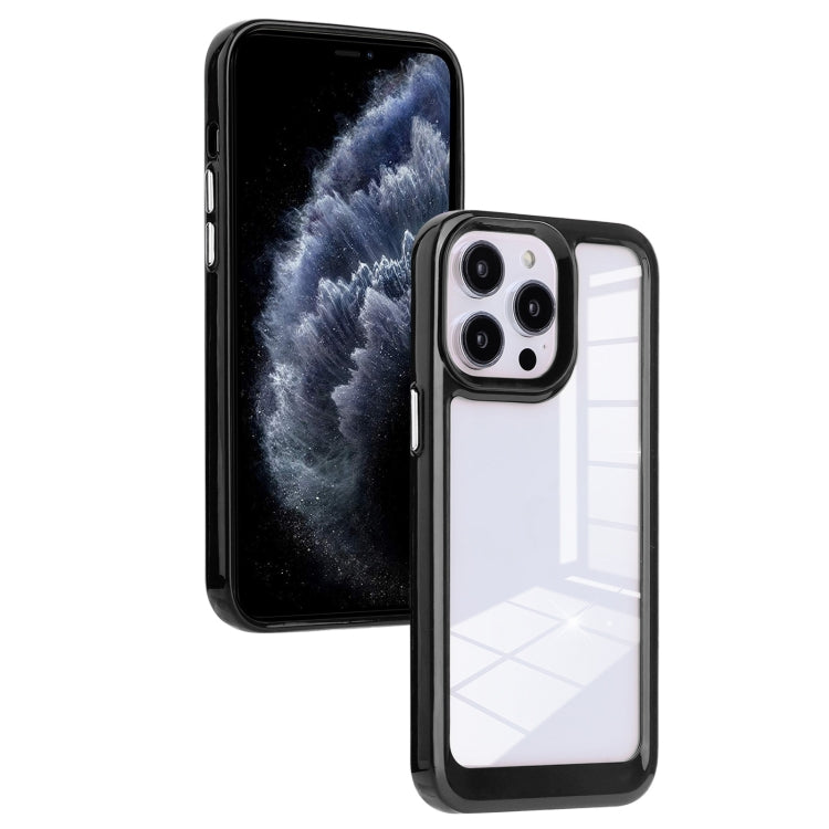 Solid Solor TPU Space Acrylic Phone Case, For iPhone 11, For iPhone 11 Pro Max, For iPhone 12