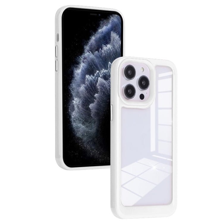 Solid Solor TPU Space Acrylic Phone Case, For iPhone 11, For iPhone 11 Pro Max, For iPhone 12