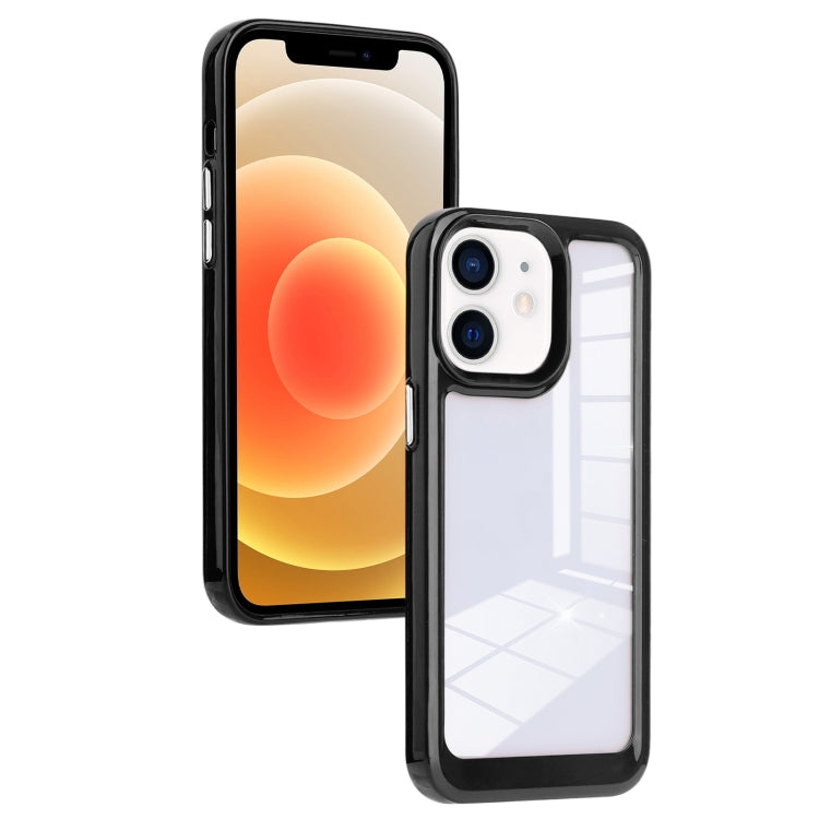 Solid Solor TPU Space Acrylic Phone Case, For iPhone 11, For iPhone 11 Pro Max, For iPhone 12