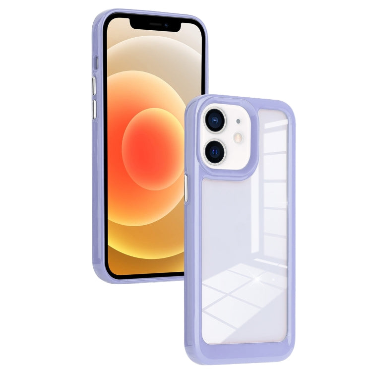 Solid Solor TPU Space Acrylic Phone Case, For iPhone 11, For iPhone 11 Pro Max, For iPhone 12