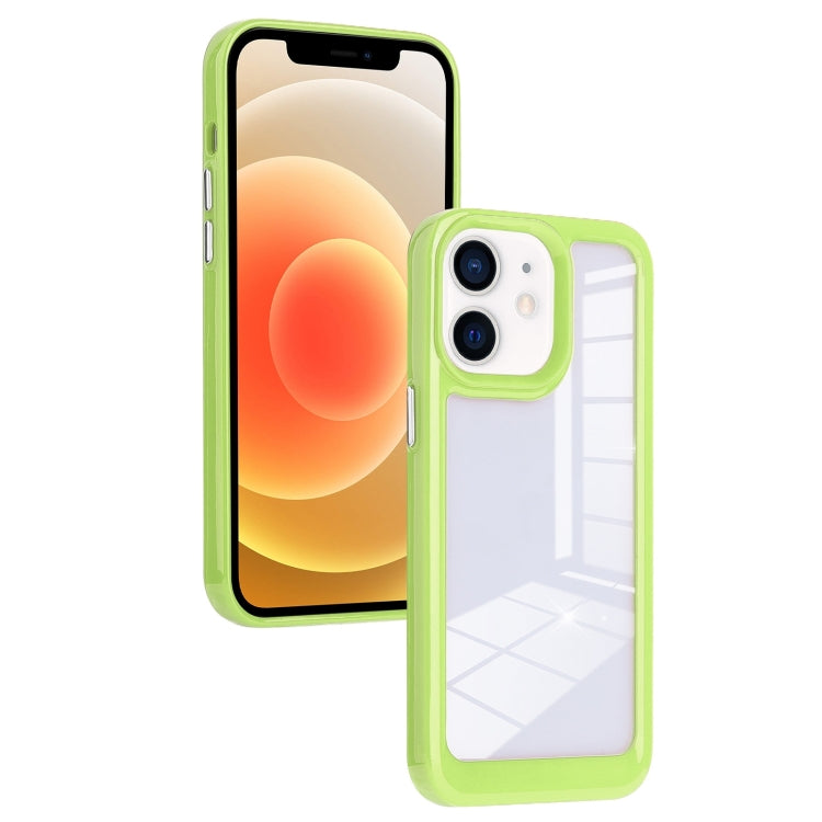 Solid Solor TPU Space Acrylic Phone Case, For iPhone 11, For iPhone 11 Pro Max, For iPhone 12