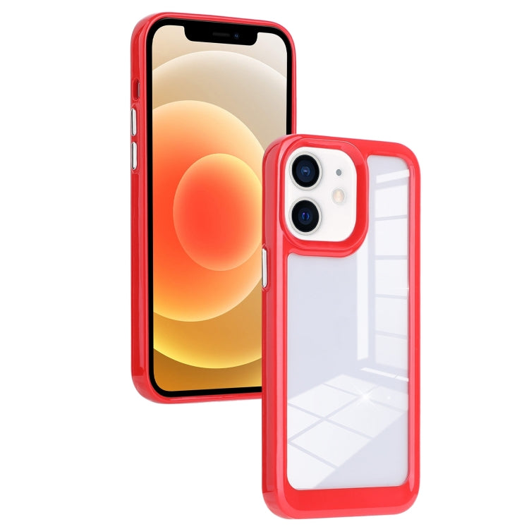 Solid Solor TPU Space Acrylic Phone Case, For iPhone 11, For iPhone 11 Pro Max, For iPhone 12