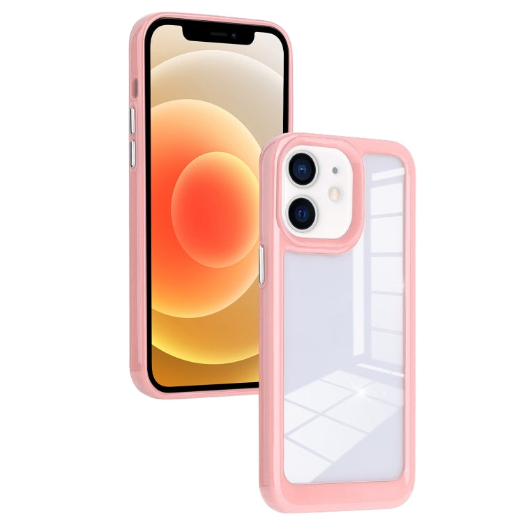 Solid Solor TPU Space Acrylic Phone Case, For iPhone 11, For iPhone 11 Pro Max, For iPhone 12