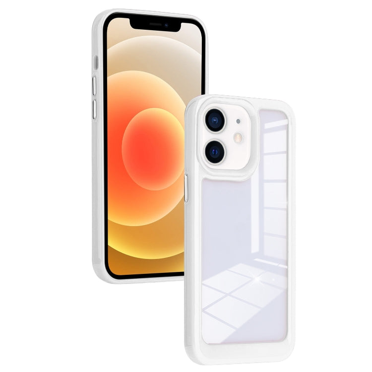 Solid Solor TPU Space Acrylic Phone Case, For iPhone 11, For iPhone 11 Pro Max, For iPhone 12