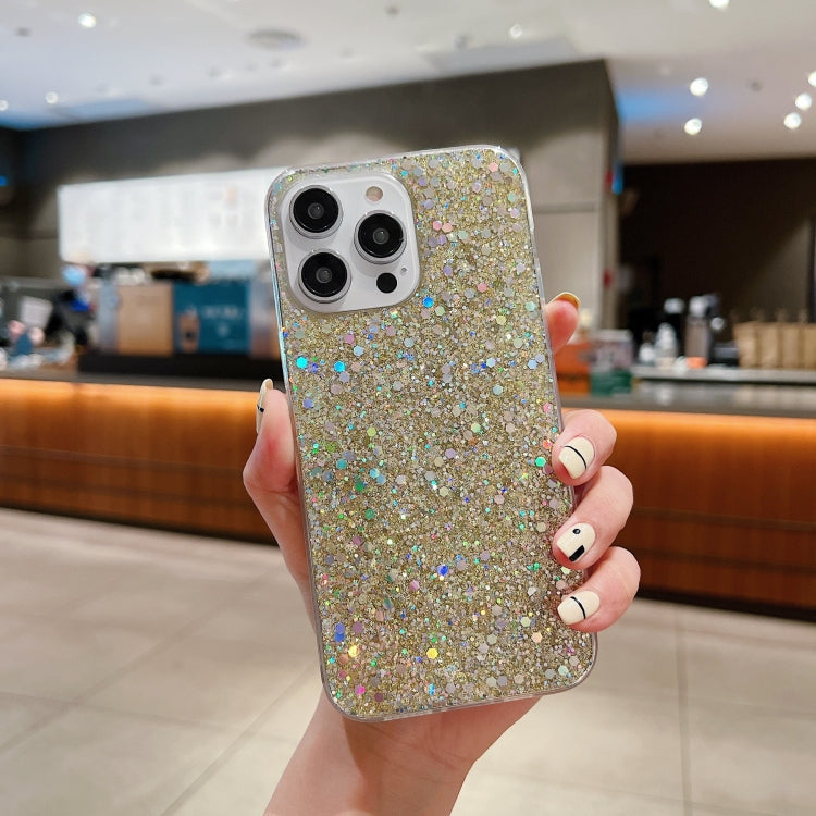 Glitter Sequins Epoxy TPU Phone Case