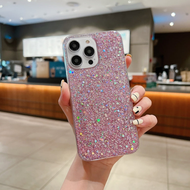 Glitter Sequins Epoxy TPU Phone Case