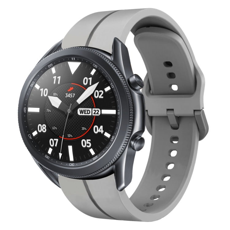 22mm Loop Silicone Watch Band, For Samsung Galaxy Watch3 45mm, For Samsung Galaxy Watch 46mm